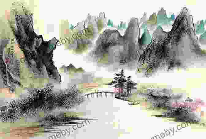 Traditional Chinese Painting Depicting A Serene Landscape Great Call Of China (S A S S )