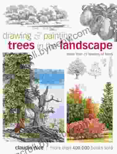 Drawing Painting Trees in the Landscape