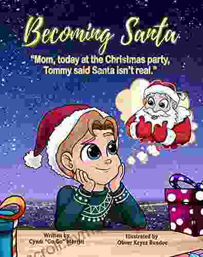 Becoming Santa: Mom today at the Christmas party Tommy said Santa isn t real